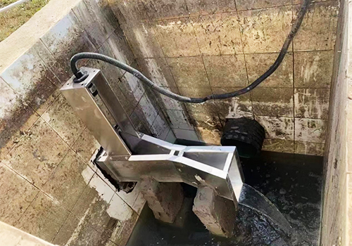 超聲波明渠流量計城區污水井口污水流量監測